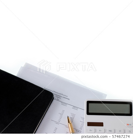 notebook, calculator and other office supplies 57467274