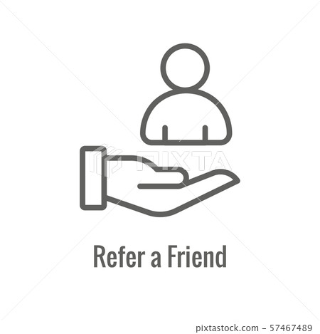 Employee Referral Process Icon - Networking, 57467489