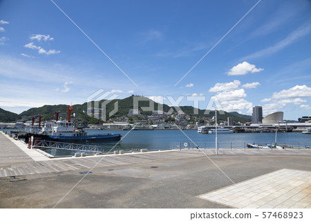 Nagasaki Harbor and Inasayama Nagasaki Harbor and Inasayama 57468923