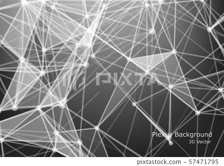 Abstract Technology Background. Science Big Data. - Stock Illustration ...