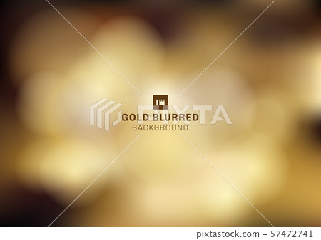 Gold bokeh blurred dark background for christmas 57472741