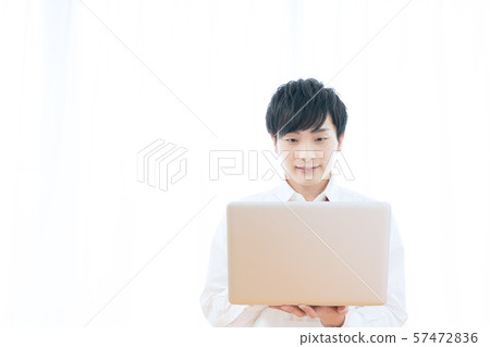 便攜式計算機和男性 便攜式計算機和男性 57472836