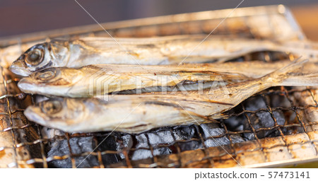 Charcoal-grilled BBQ, bbq, charcoal-grilled, grilled, bincho charcoal, seven wheels, camping, food, flying fish 57473141