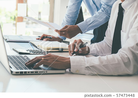 Administrator business man financial inspector and 57473448