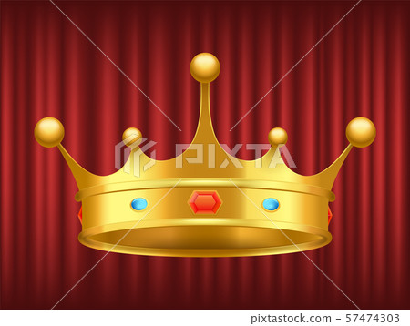 Queen Gorden Crown, Royal Vector Image 57474303