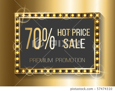 Hot Price Sale 70 Percent Off Cost Discount Banner 57474310