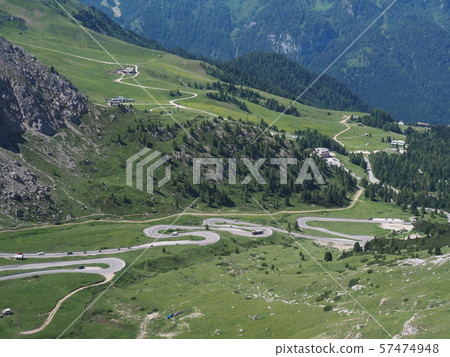 View from the Pordoi Observatory 57474948