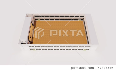 Gymnasium Concert Without Chairs Curtain Black Closed With Scaffolding Illustration 1-5 Gymnasium Concert Without Chairs Curtain Black Closed With Scaffolding Illustration 1-5 57475356