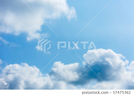 Beautiful and thick clouds in the blue sky. Cloudy Beautiful and thick clouds in the blue sky. Cloudy 57475362