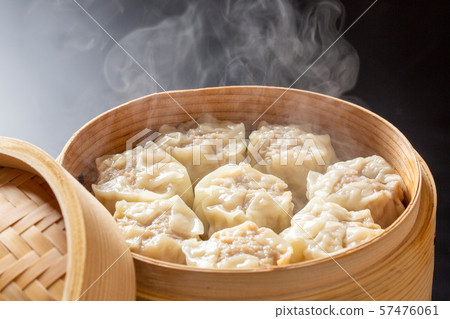 Shumai steamed in Seiro 57476061