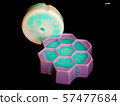 Handmade soap made at home from natural ingredients. Soap of various shapes and colors, round white 57477684