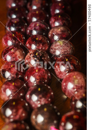 Garnet round beads Garnet round beads 57480498