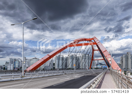 Sogang Bridge, Mapo-gu, Seoul Sogang Bridge, Mapo-gu, Seoul 57481419