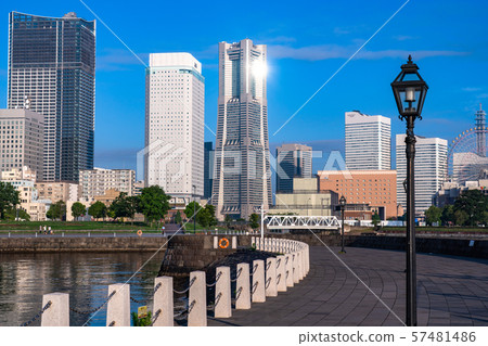 《Kanagawa Prefecture》Early morning Minatomirai 《Kanagawa Prefecture》Early morning Minatomirai 57481486