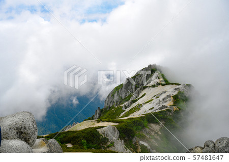 Mt. Sakai, buried in the sea of clouds Mt. Sakai, buried in the sea of clouds 57481647