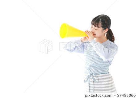 歡呼mechaphone的年輕主婦 歡呼mechaphone的年輕主婦 57483060