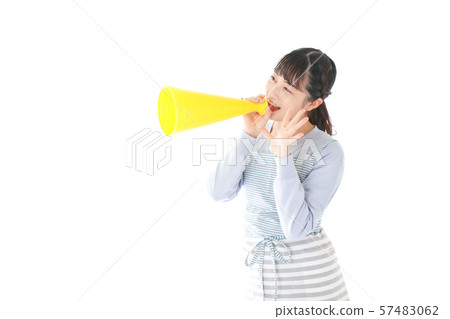 歡呼mechaphone的年輕主婦 歡呼mechaphone的年輕主婦 57483062