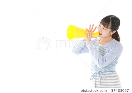 歡呼mechaphone的年輕主婦 歡呼mechaphone的年輕主婦 57483067