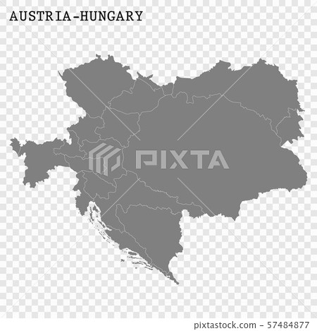 High quality map with borders 57484877