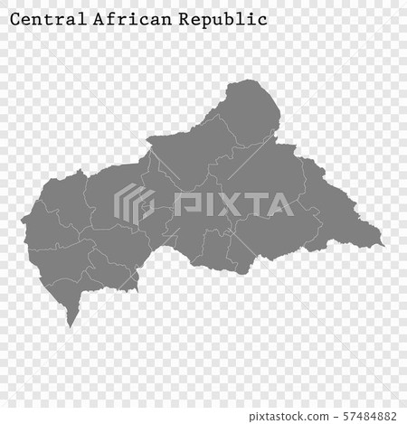 High quality map with borders 57484882