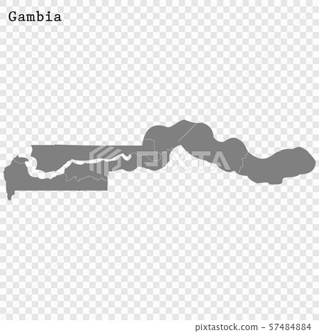 High quality map with borders High quality map with borders 57484884