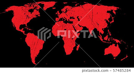 map of the world map of the world 57485284