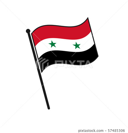 Simple flag isolated Simple flag isolated 57485306