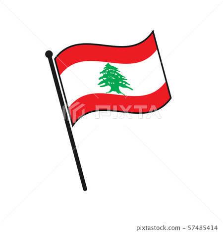 Simple flag isolated 57485414