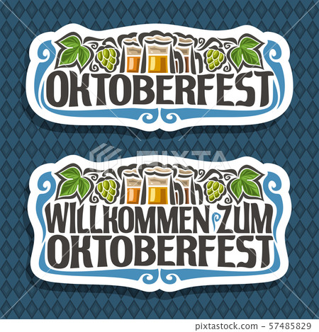 Vector logo for Oktoberfest Vector logo for Oktoberfest 57485829