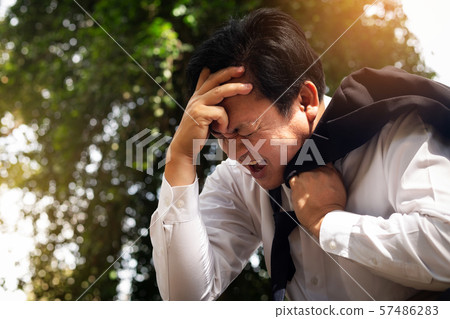 Business men have stress Business men have stress 57486283