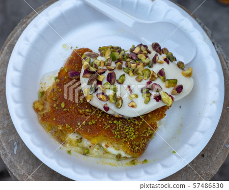 Arabic dessert Kunafa 57486830