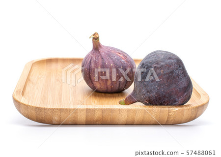 Fresh fig fruit isolated on white Fresh fig fruit isolated on white 57488061