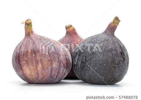 Fresh fig fruit isolated on white Fresh fig fruit isolated on white 57488078