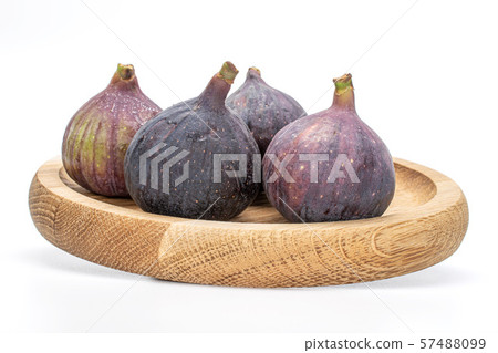 Fresh fig fruit isolated on white Fresh fig fruit isolated on white 57488099