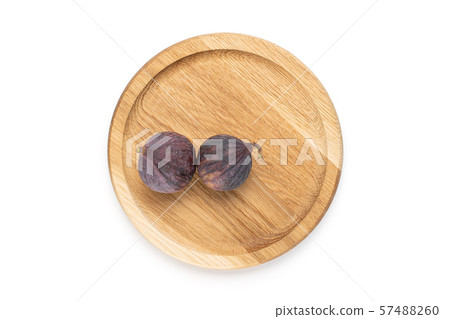 Fresh fig fruit isolated on white Fresh fig fruit isolated on white 57488260