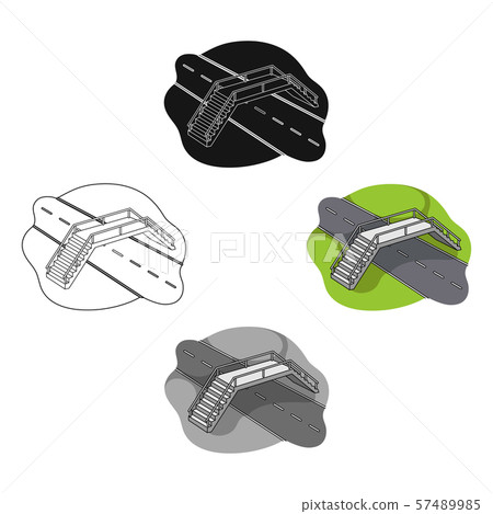 Transition single icon in cartoon,black style.Transition vector symbol stock illustration web. Transition single icon in cartoon,black style.Transition vector symbol stock illustration web. 57489985