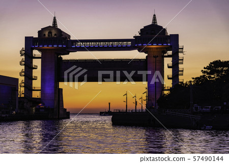 (Shizuoka Prefecture) Numazu Port large-scale observation sluice / Buyo light up (Shizuoka Prefecture) Numazu Port large-scale observation sluice / Buyo light up 57490144