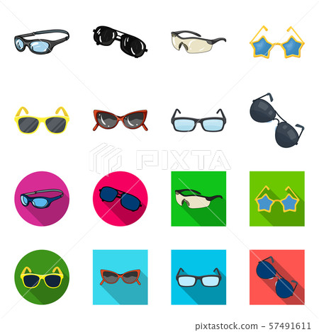 Vector design of summer and beach sign. Set of summer and fashion vector icon for stock. Vector design of summer and beach sign. Set of summer and fashion vector icon for stock. 57491611