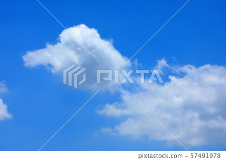 夏天天空,盛夏,藍天的圖像 夏天天空,盛夏,藍天的圖像 57491978