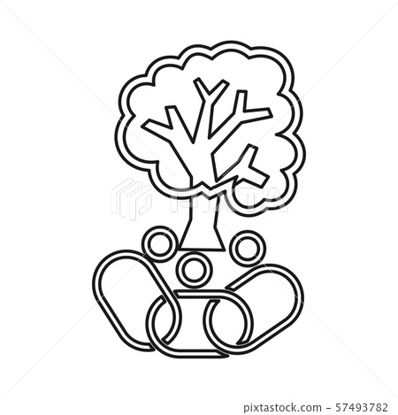 tree connection Commitment Teamwork Together 57493782