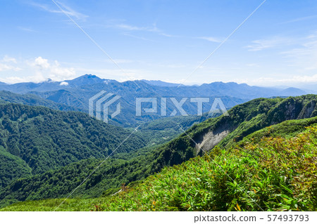 攀登Amekiso山（從小徑上觀看Takatsuyama） 57493793