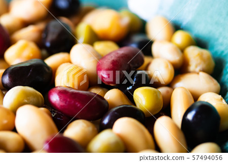 混合豆和蒸豆 57494056