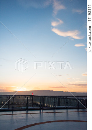 Evening view of Abeno Harukas Heliport 57498333