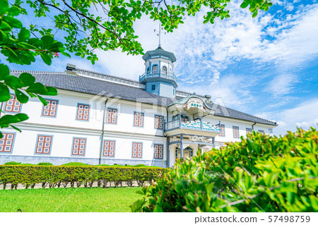 National treasure former Kaichi school building [Nagano] 57498759