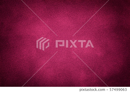 Dark purple matt suede fabric closeup. Velvet Dark purple matt suede fabric closeup. Velvet 57499063