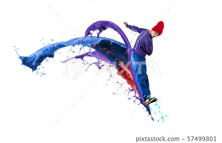 Dancer in jump Dancer in jump 57499801