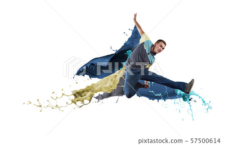 Dancer in jump 57500614