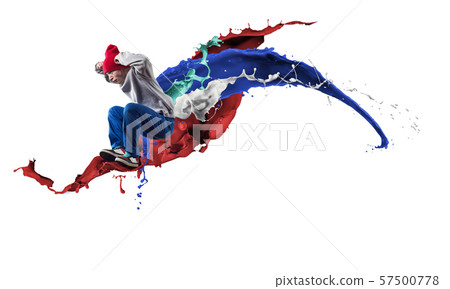 Dancer in jump 57500778