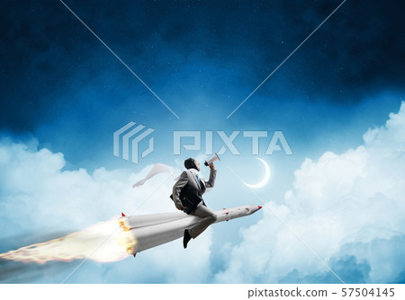 Business success and targets achievement concept. 57504145