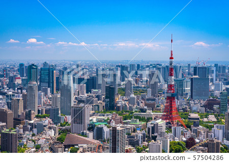 <<Tokyo>> Tokyo city image, early summer <<Tokyo>> Tokyo city image, early summer 57504286